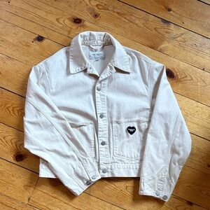Carhartt WIP Drewe Jacket – Size Small – Off-White